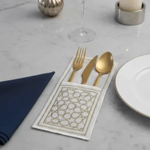 Embroidered Cutlery Holder