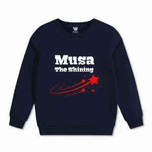 Shine Star Baby Name Sweat Shirt