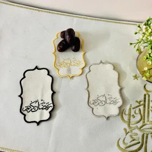 Embroidered Ramadan Date Napkin