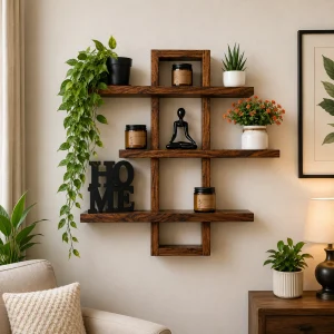 Wooden Wall Shelf