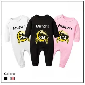 Customized Eid Name Romper