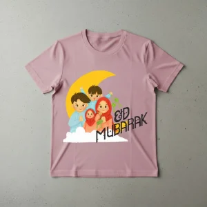 Eid Mubarak Kids T Shirt