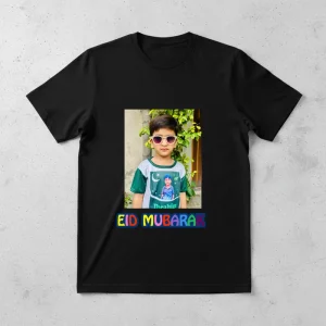 Customized Eid Mubarak Shirt with Picture