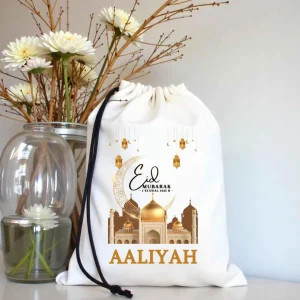 Customized Eid Mubarak Pouch