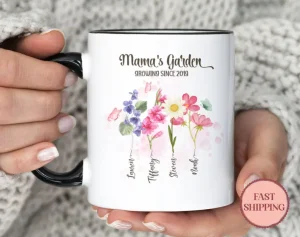 Custom Mama's Garden Coffee Mug