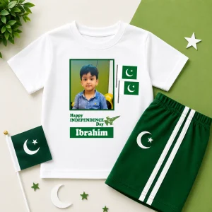 Independence Day Customized Picture T- Shirt