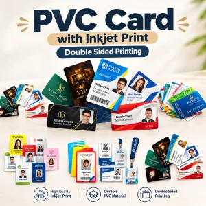 Customize PVC Card With Ink-jet Print & Your Photo For Business And Other ( PC0111)